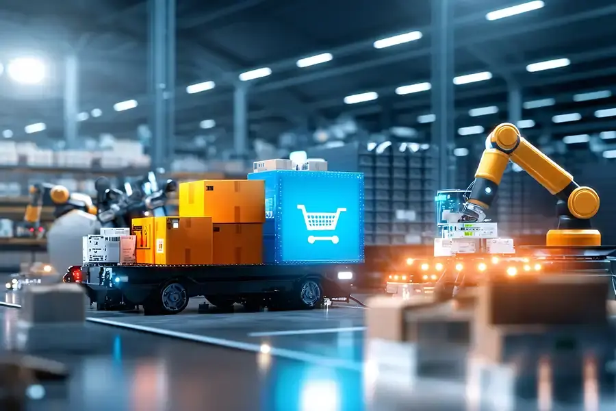Ecommerce Marketing for Industrial Companies - FMG Ecommerce marketing dashboard on laptop, illustrating online growth strategies for industrial companies.